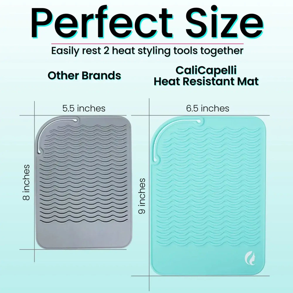Pro Heat Resistant Mat - Mint | Calicapelli