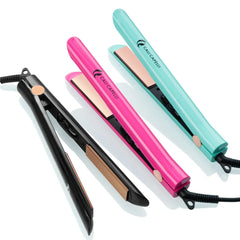 Pro-Series 1″ Titanium Hair Straightener - Black