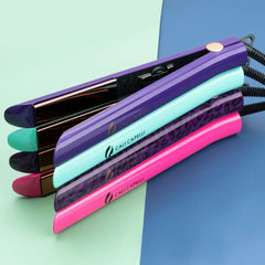 Pro-Series 1″ Titanium Hair Straightener - Purple
