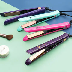 Limited Edition: Pro 1″ Titanium Hair Straightener - Leopard