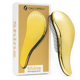 Shine Detangling Hair Brush - Gold | Calicapelli