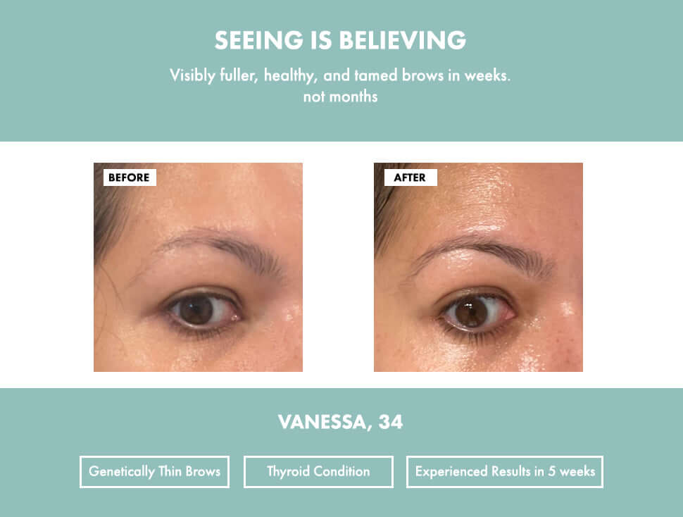 Brow Serum by Nuele Brow Serum for Calicapelli Hair Tools