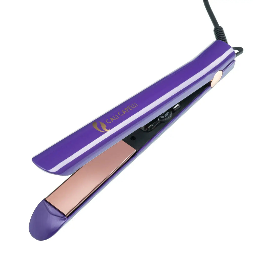 Titanium Hair Straightener by Calicapelli - Purple