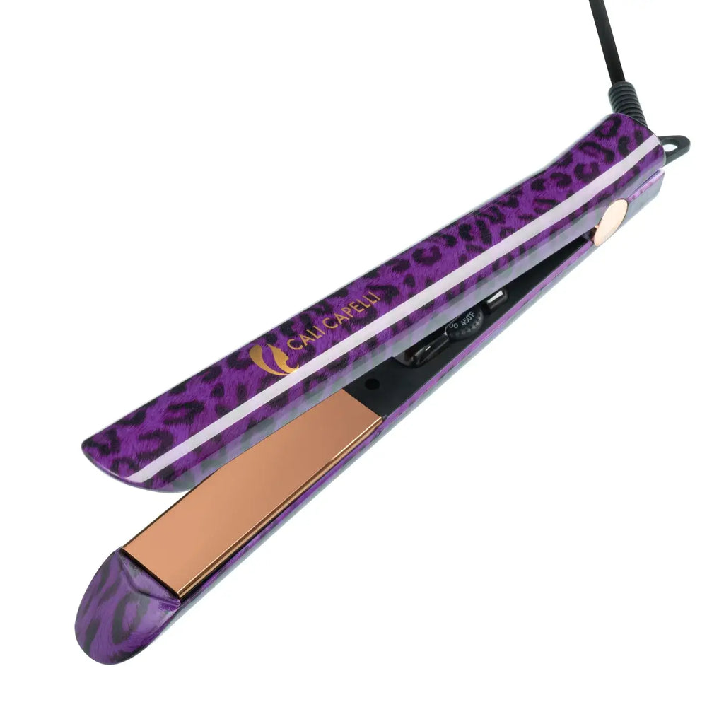 Titanium Hair Straightener Limited Edition: Pro 1″ by Calicapelli - Leopard