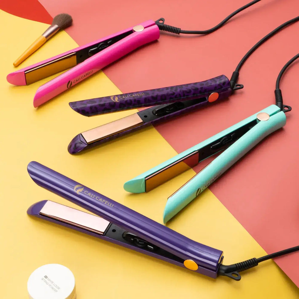 Pro-Series 1″ Titanium Hair Straightener - Pink