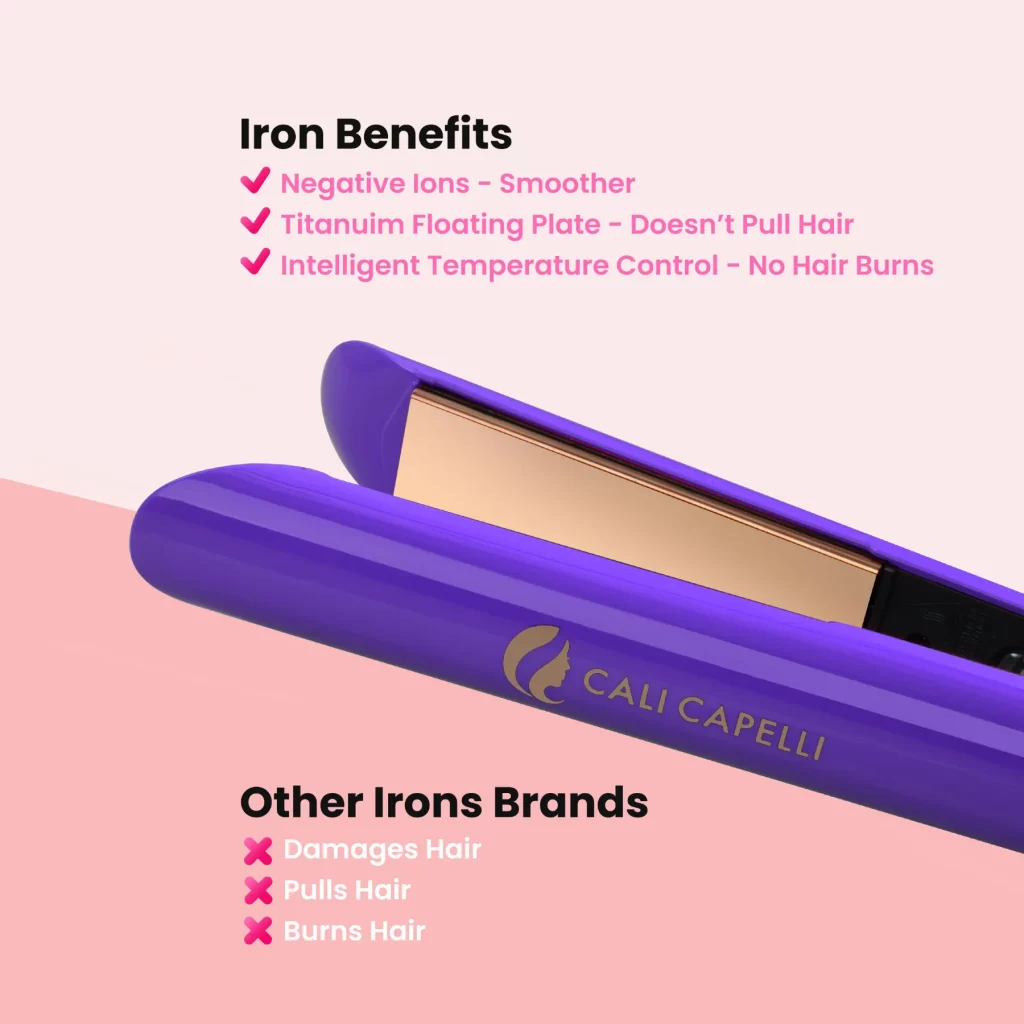 CaliCapelli Flat Iron Purple